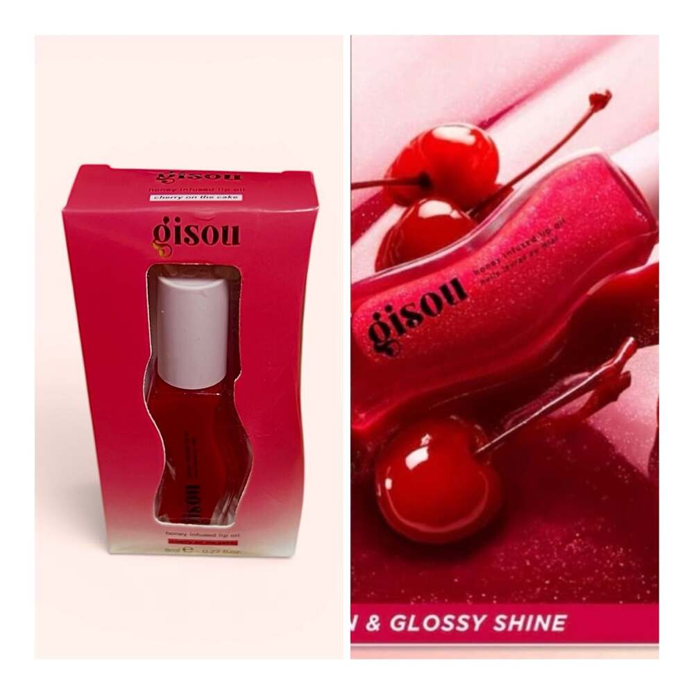 Gisou Honey Infused Lip Oil - Cherry on the Cake Limited Edition